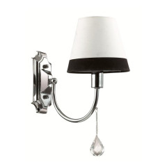 Светильник настенный LUMION 2978/1W LN16 094 хром/абажур/хрусталь
