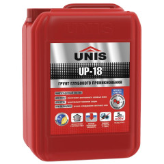 Грунт UNIS UP-18 глубокого проникновения 5л