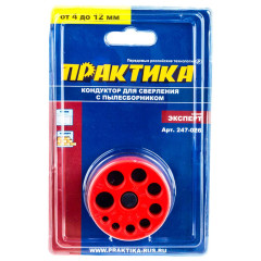 Кондуктор ПРАКТИКА с пылесборником от 4 до 12 мм (247-026)