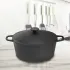 Кастрюля Гардарика чугунная с крышкой 5л (472934)