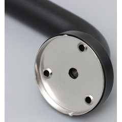 Поручень для ванны STOLZ 43х5,5 см, антискольз, цвет черный (7096666)