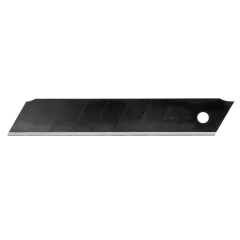 Лезвия сменные DENZEL 18мм, сталь SK4 - 0,5 мм, супер острые 5 штук (79306)