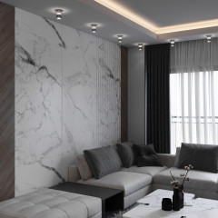 Светильник накладной ES DLS026 7W 4200K графит