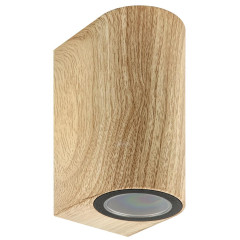 Светильник Uniel UUL-P52A IP65 PINE 2xGU10 2x6W 68x150x92 сосна