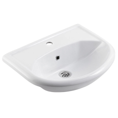 Умывальник мебельный 55 Уют с отв., белый