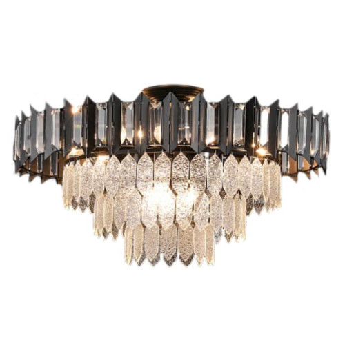 Светильник Люмис 9015/9 BK 9х40W E14 d600 черный