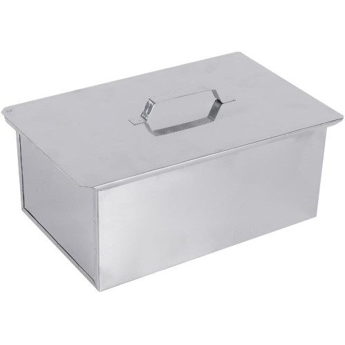 Коптильня 2 яруса, 42х27х17,5 см, нерж. сталь 0,8мм поддон (378635)