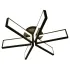 Светильник ESTARES MALDI 120W(1200Lm) 2000K-4000K-6000K d650 ПДУ, черный/белый