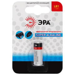 Батарейка ЭРА алкалиновый LR1-1BL C0045625 за 1шт
