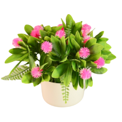 Композиция цветы 055 Медонос розовый/горшок 02 16х90х90