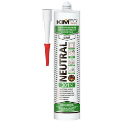 Герметик силиконовый KIMTEC 301N белый 280 мл