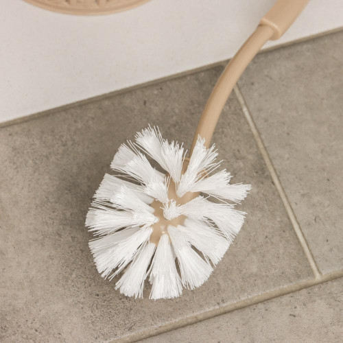 Ёрш для туалета напольный SVIP «Практик.Ротанг», 14х14х40 см, цвет микс (2306613)