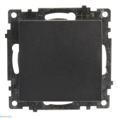 Выключатель 1-кл Катрин графит GLS10-7103-06