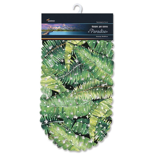 Коврик для ванной на присосках 690х360мм PARADISE FV33-MG 