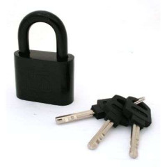 Замок навесной АЛЛЮР ВС2С-601 (черный) (8797)