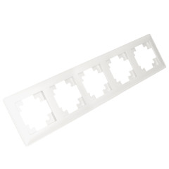 Рамка 4-пост Катрин белый PFR00-7004-01