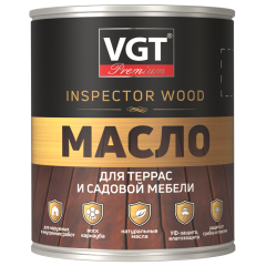 Масло VGT для террас и садовой мебели ДУБ НАТУРАЛЬНЫЙ 0,75л