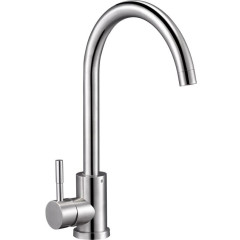 Смеситель для кухни SOLONE EZA4-D090, нерж. сталь, ф 35