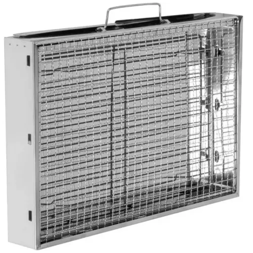 Мангал-барбекю складной с решеткой 43х29х23 см, нержавеющая сталь PERFECTO LINEA (47-243292)