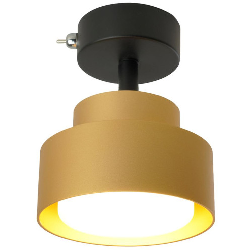 Светильник накладной FERON HL3670 AURA GX53 золото(48414)