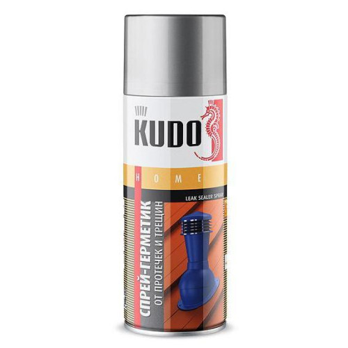 Спрей герметизирующий KUDO серый 520мл (6шт/кор)