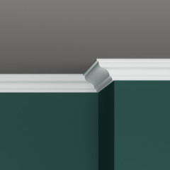 Плинтус потолочный ПРАЙМДЕКОР M-50 XPS 50/50 (70)