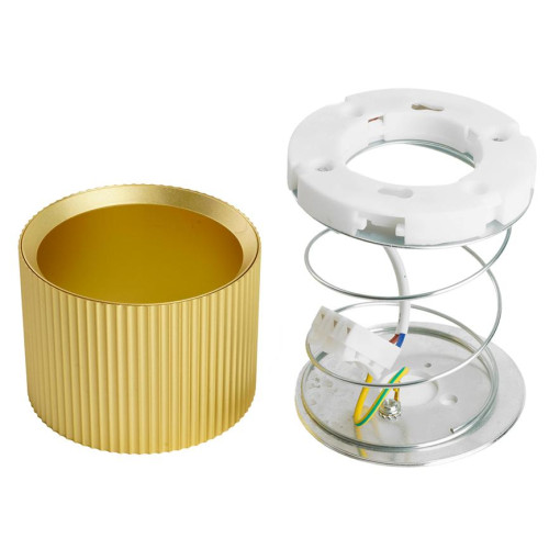 Светильник накладной FERON HL458 ARIA GX53 золото(51673)