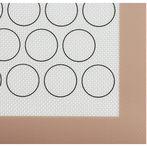 Коврик для раскатки теста силиконовый SATOSHI Макарун 40х30см (856-159)