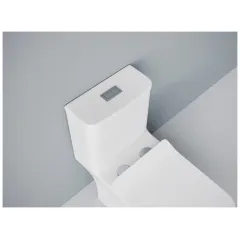 Унитаз-монолит EVA GOLD SM9615 сиденье ДП, безободковый, с гофрой и гибкой подводкой