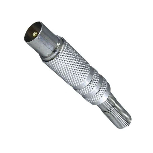 С/о Штекер TV метал. с пружиной (85593)