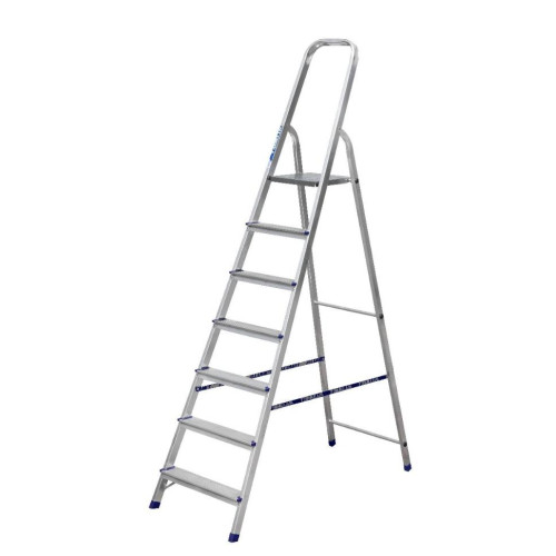 Стремянка АЛЮМЕТ (AМ707) алюминий 7 ступ.