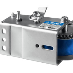 Лебедка барабанная ленточная ЗУБР тяга 0,9т, лента 10м, Профессионал (43115-0.9)