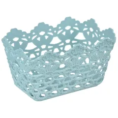 Корзина для хранения Цветы 15х10х8,5см (406-154)