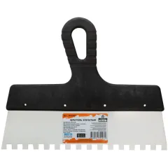 Шпатель MASTER COLOR зуб. нерж. 250мм/8мм (30-2347)