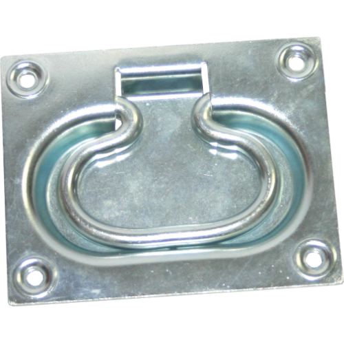 Ручка откидная 100*80 (скрытая), цинк (15397)