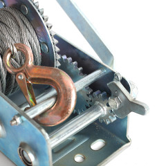 Лебедка барабанная тросовая PATRIOT WH 1100B тяга 1,1т, трос 8м