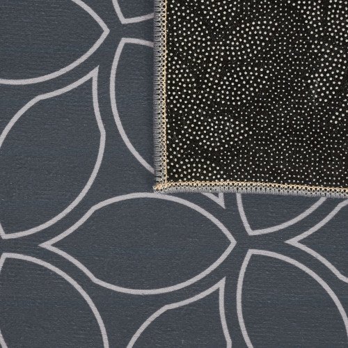 Коврик придверный 900*900мм Vortex Velur Лепестки (24338)