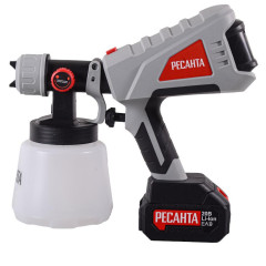 Акк краскопульт РЕСАНТА АКП-20Li (в комплекте 1 АКБ и ЗУ) (75/17/3) (*15)