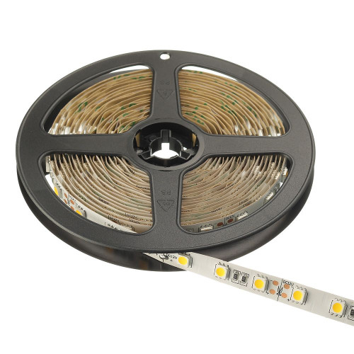 Светодиодная лента 24V Ecola 60Led 14,4W IP20 теплый свет SMD5050 5м S2DW14ESB