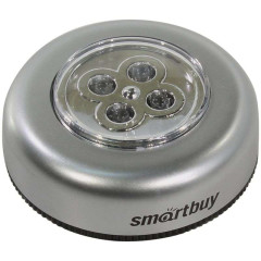 Фонарь кемпинговый SMARTBUY SBF-831-S 4 LED серебро 3хR03