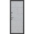 Дверь метал. 7,5 см Гарда Букле черный/Бетон снежный NEW (2050*860, Левая)