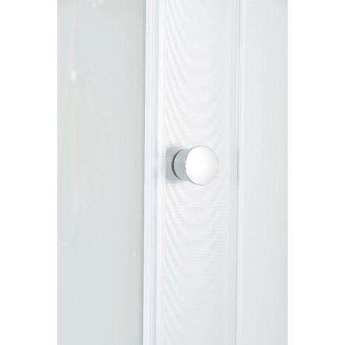 Душевая кабина EVA GOLD 80х120см выс. поддон, белое заднее стекло, правая F122WS-R (3кор.)