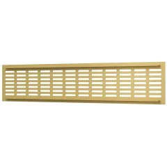 Решетка переточная алюминиевая с анодированным покрытием 4810DP Al Сhampagne