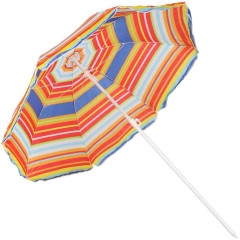 Зонт пляжный 160см с наклоном Полосы LG02/2 (465937)
