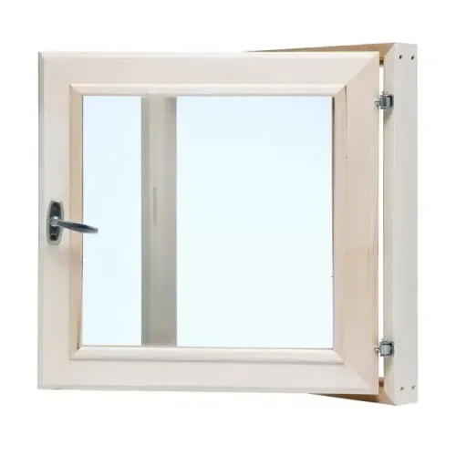 Окно DoorWood 50*60см стеклопакет (липа/прозр)