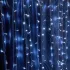 Гирлянда-занавес FERON 204LED 5000К 2*1,5м строб эффект (677887)