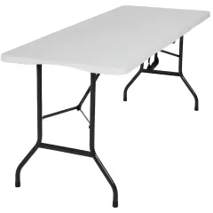 Стол садовый Green Days 180х68х74см прямоугольный белый, YTHD347 (510751)