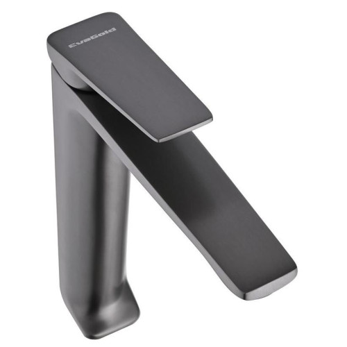 Смеситель для умывальника EVA GOLD FW17GR-PVD VESTA оружейная сталь, высокий