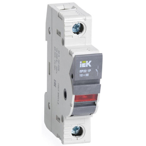 Предохранитель-разъединитель с инд. ПР32 1P 10х38 32А ИЭК CFH01-32S