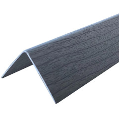 Угол ПВХ ИДЕАЛ 30*30*2,7 Ясень серый